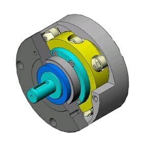 Querschnitt-Radialkolben Querschnitt-Radialkolben